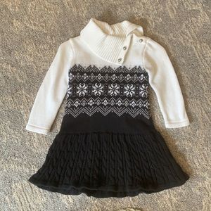 Janie and Jack winter sweater dress